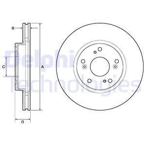 Popularny TARCZA HAM.PRZOD HONDA ACCORD 03-