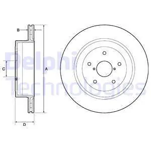 Nowy TARCZA HAM.TYL SUBARU IMPREZA 04-