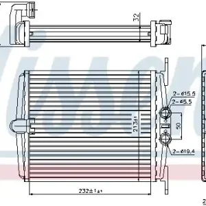 Bestseller Pompa sprzęgła NISSENS 72019 1408300761